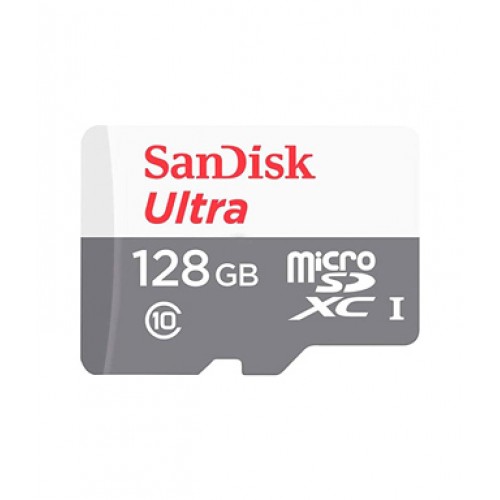 SanDisk Ultra microSDXC 128GB 100MB/s SDSQUNR 128G GN6MN, Grey, SDSQUNS 128G GN6MN, Grey